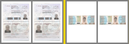 کپی رنگی از کارت ملی و گذرنامه